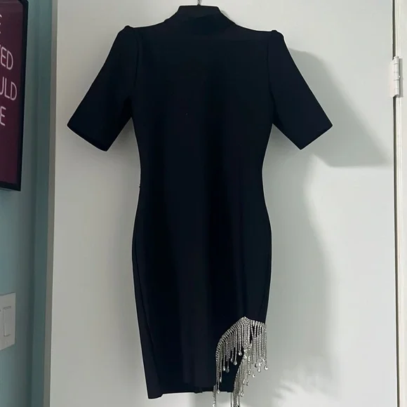 Black With sequence dress for parties - Picture 1 of 3